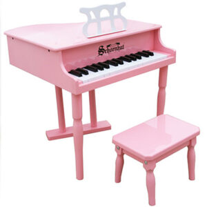 a baby grand piano
