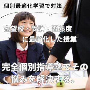 個別化最適化学習で対応する