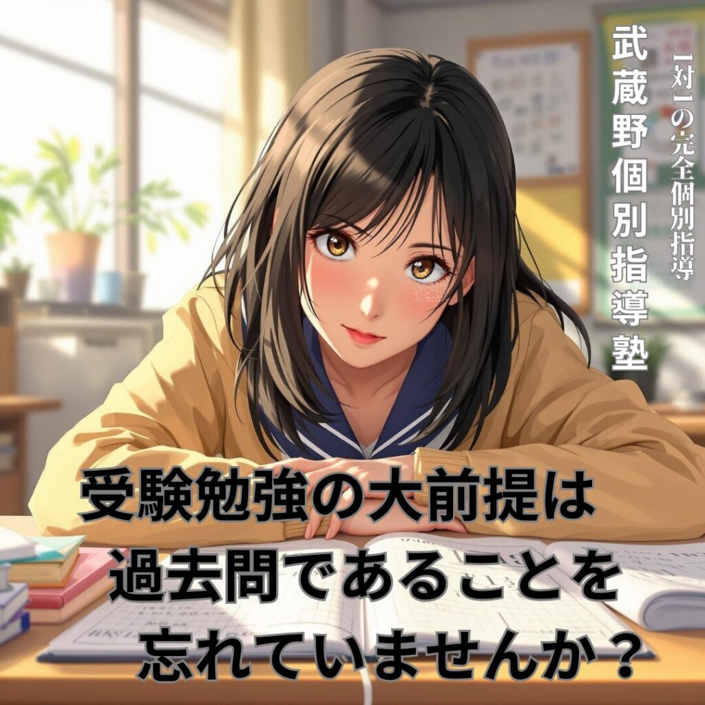| 武蔵野個別指導塾 受験の大前提は過去問対策01 武蔵野個別指導塾