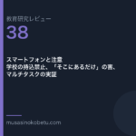 教育研究レビュー 38 スマートフォンと注意学校の持込禁止そこにあるだけの害マルチタスクの実証 | 武蔵野個別指導塾 教育研究レビュー第38回「スマートフォンと注意——学校の持込禁止、「そこにあるだけ」の害、マルチタスクの実証」 武蔵野個別指導塾