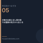 分数の比較と足し算の誤りは整数の見方から生じる | 武蔵野個別指導塾 分数の比較と足し算の誤りは整数の見方から生じる(単元別のつまずき研究 第5回のアイキャッチ) 武蔵野個別指導塾
