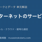 情報Iインターネットのサービスを図解で総まとめWebメールクラウド暗号化通信のアイキャッチ | 武蔵野個別指導塾 【情報I】インターネットのサービスを図解で総まとめ—Web・メール・クラウド・暗号化通信のアイキャッチ 武蔵野個別指導塾
