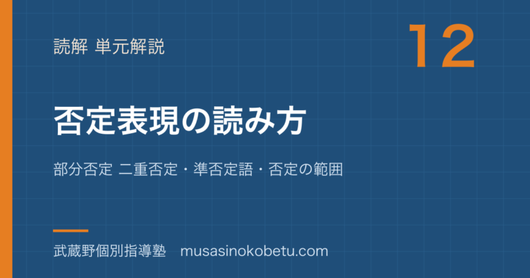 【高校英語 読解】否定表現の読み方を図解で総まとめ—部分否定 二重否定・準否定語・否定の範囲のアイキャッチ