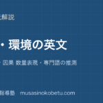 高校英語 読解科学 環境の英文を図解で総まとめ実験の報告 因果 数量表現専門語の推測のアイキャッチ | 武蔵野個別指導塾 【高校英語 読解】科学 環境の英文を図解で総まとめ—実験の報告 因果 数量表現・専門語の推測のアイキャッチ 武蔵野個別指導塾