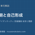倫理青年期と自己形成を図解で総まとめ発達課題 アイデンティティ 防衛機制 欲求と葛藤のアイキャッチ | 武蔵野個別指導塾 【倫理】青年期と自己形成を図解で総まとめ—発達課題 アイデンティティ 防衛機制 欲求と葛藤のアイキャッチ 武蔵野個別指導塾