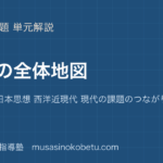 倫理倫理の全体地図源流思想 日本思想 西洋近現代 現代の課題のつながりと公共への接続のアイキャッチ | 武蔵野個別指導塾 【倫理】倫理の全体地図—源流思想 日本思想 西洋近現代 現代の課題のつながりと公共への接続のアイキャッチ 武蔵野個別指導塾