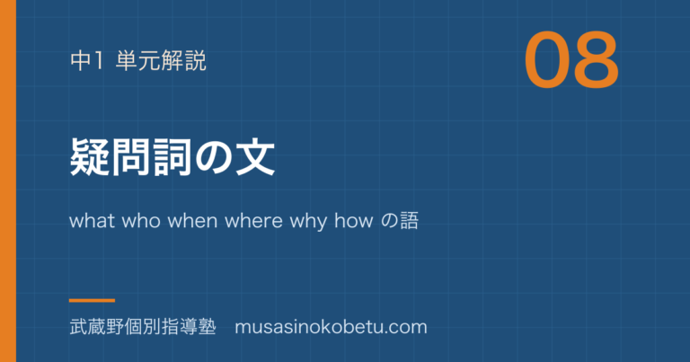 【中1英語】疑問詞の文を図解で総まとめ—what who when where why how の語順のアイキャッチ