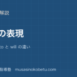 中2英語未来の表現を図解で総まとめbe going to と will の違いのアイキャッチ | 武蔵野個別指導塾 【中2英語】未来の表現を図解で総まとめ—be going to と will の違いのアイキャッチ 武蔵野個別指導塾