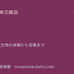 小5算数体積を図解で総まとめ直方体立方体の体積から容積までのアイキャッチ | 武蔵野個別指導塾 【小5算数】体積を図解で総まとめ—直方体・立方体の体積から容積までのアイキャッチ 武蔵野個別指導塾